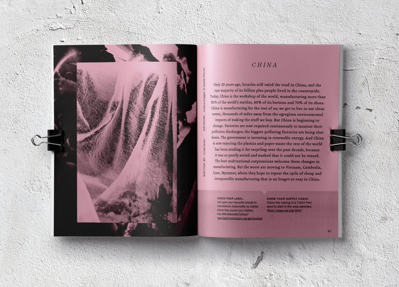 Buy Fanzine #003: FASHION ENVIRONMENT CHANGE : Fashion Revolution