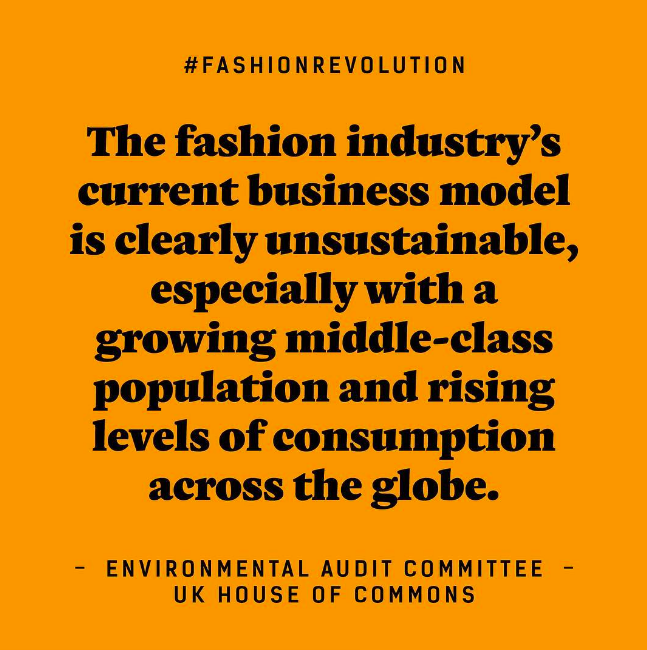 sustainability : Fashion Revolution