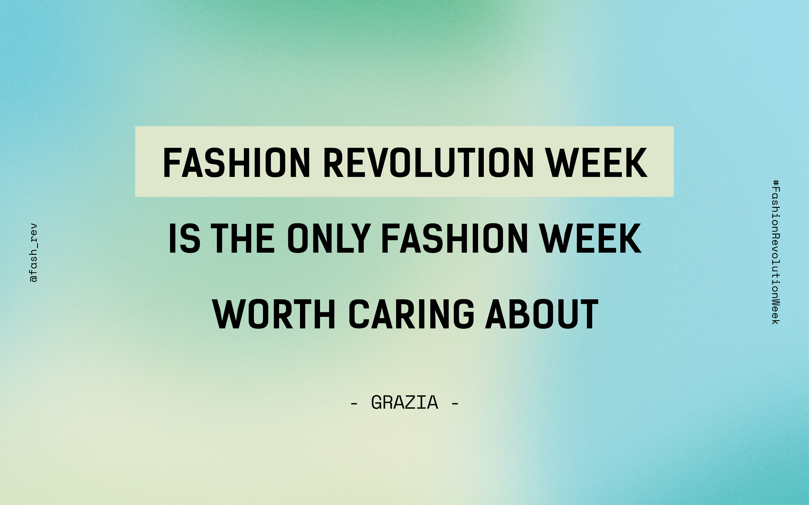 Fashion Revolution Week 2021 Roundup : Fashion Revolution